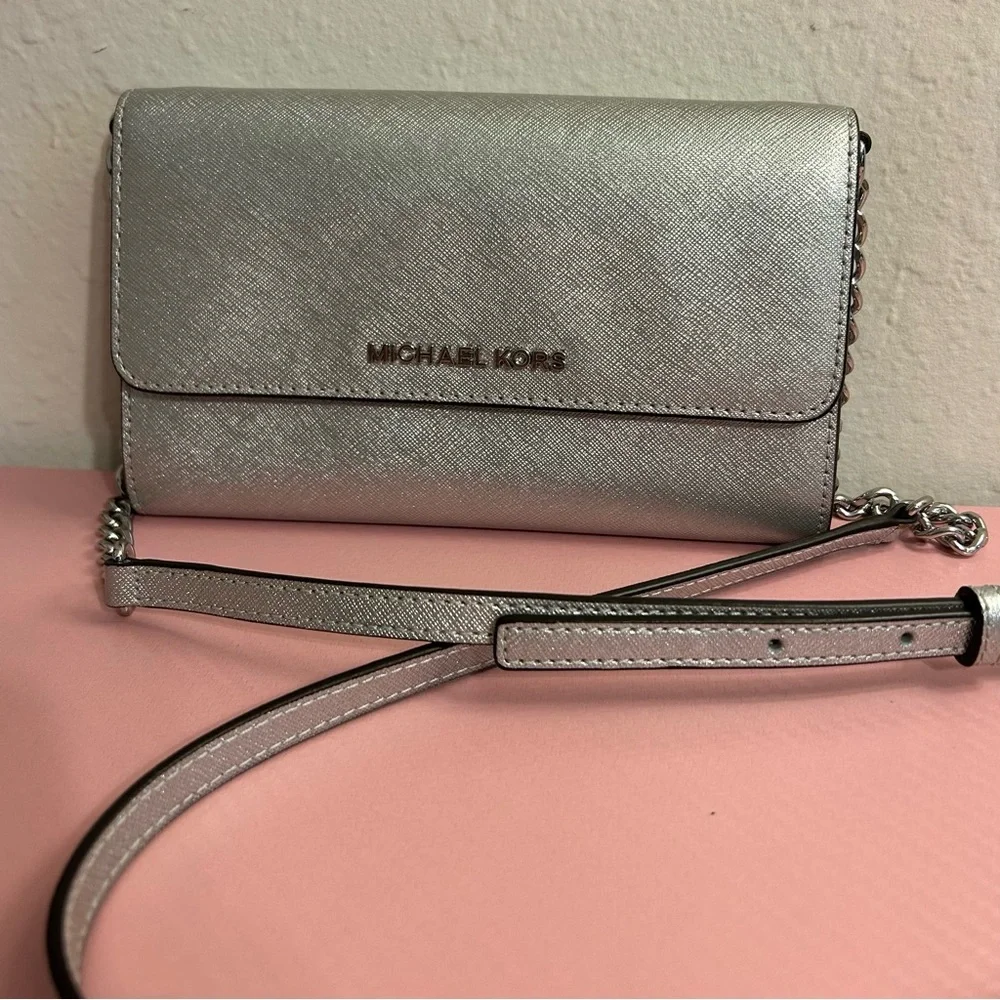Michael Kors Metallic Crossbody Bag